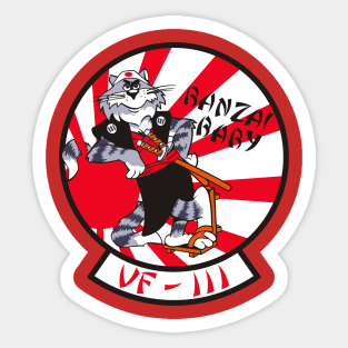 Tomcat VF-111 Sundowners Sticker